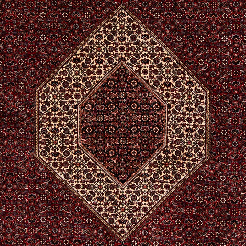 Perser Rug - Bidjar - 257 x 204 cm - dark red