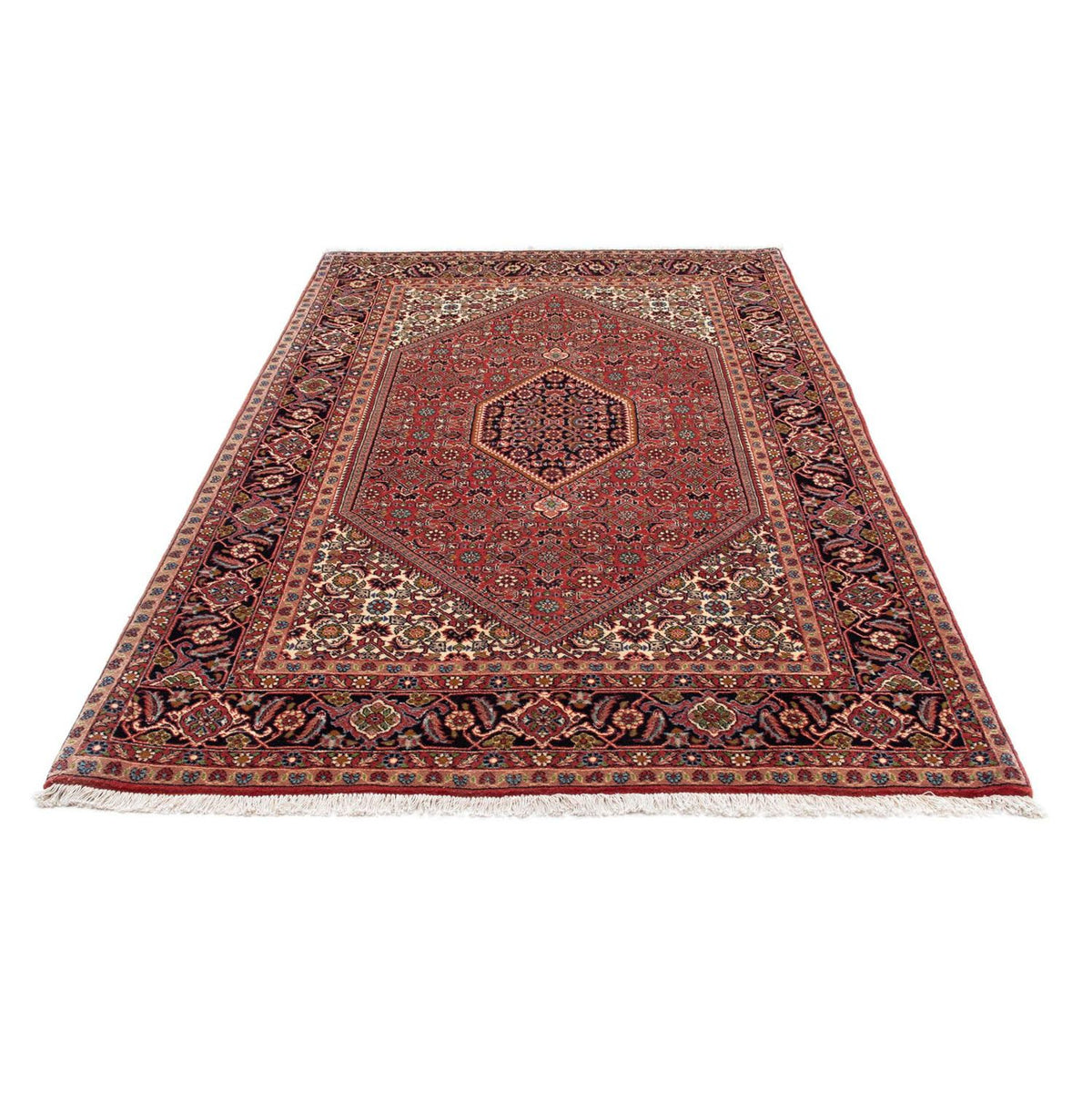 Perser Rug - Bidjar - 224 x 141 cm - light red