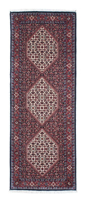 Runner Perser Rug - Bidjar - 206 x 73 cm - dark blue