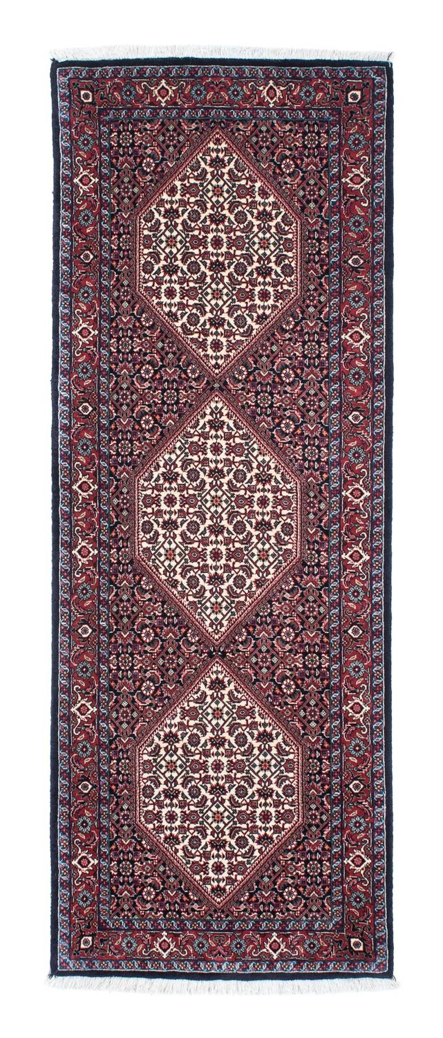 Runner Perser Rug - Bidjar - 206 x 73 cm - dark blue
