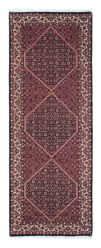 Runner Perser Rug - Bidjar - 209 x 72 cm - dark blue