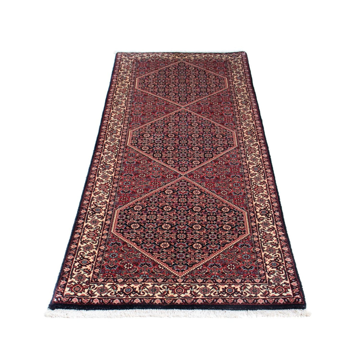 Runner Perser Rug - Bidjar - 209 x 72 cm - dark blue