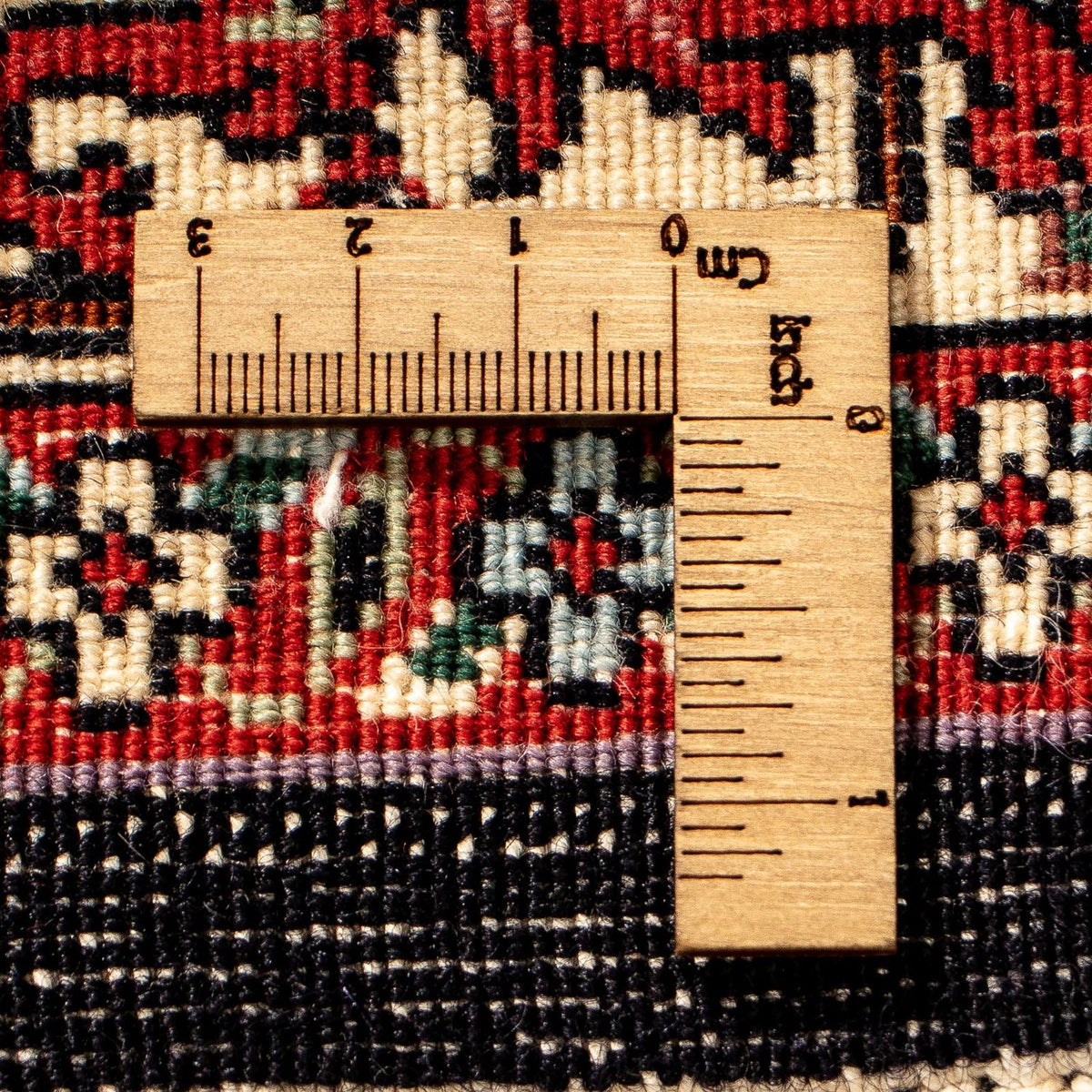 Runner Perser Rug - Bidjar - 296 x 83 cm - dark red