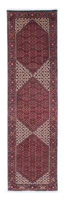 Runner Perser Rug - Bidjar - 313 x 83 cm - dark red
