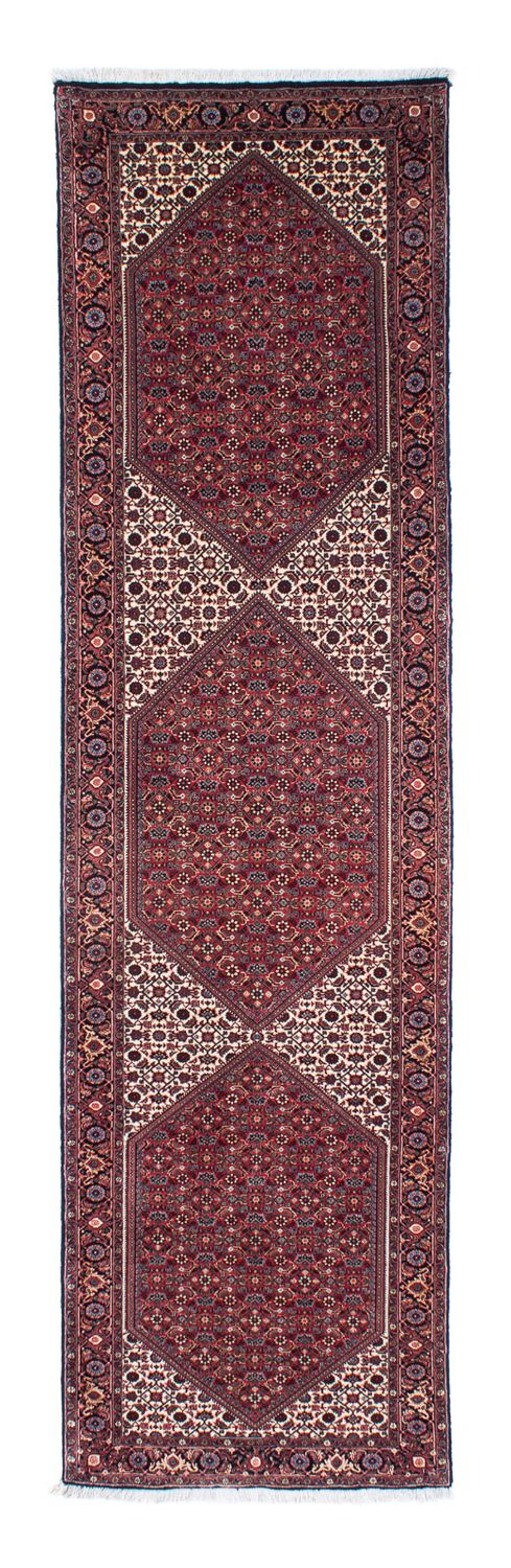 Runner Perser Rug - Bidjar - 313 x 83 cm - dark red