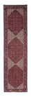 Runner Perser Rug - Bidjar - 313 x 83 cm - dark red