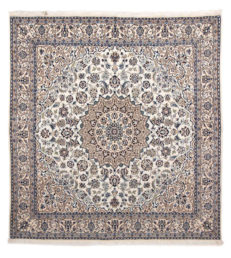 Perser Rug - Nain - Royal square  - 210 x 202 cm - beige