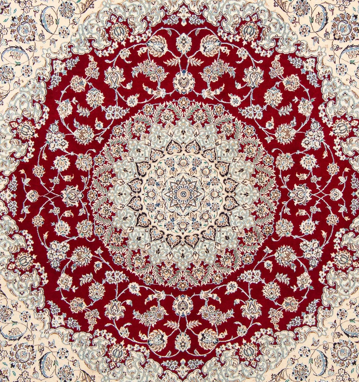 Perser Rug - Nain - Premium square  - 205 x 202 cm - beige