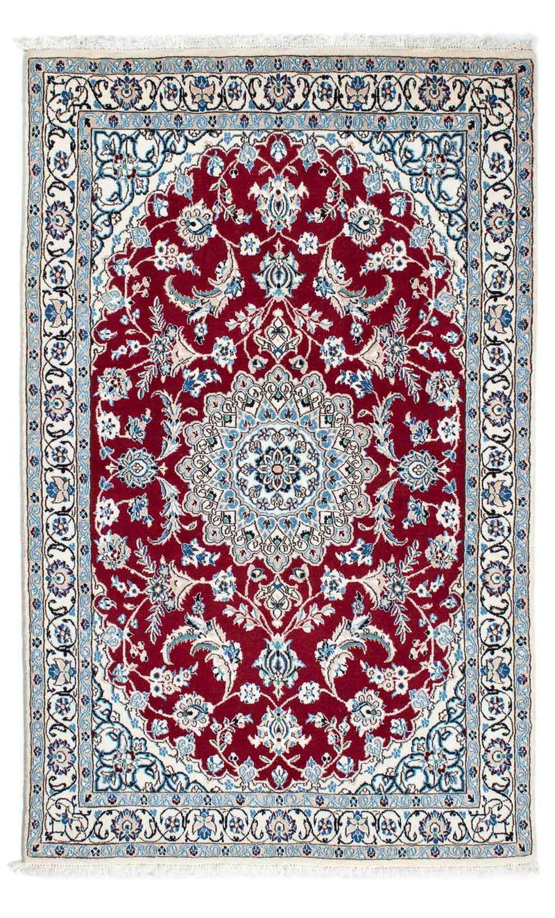 Perser Rug - Nain - Royal - 187 x 112 cm - dark red