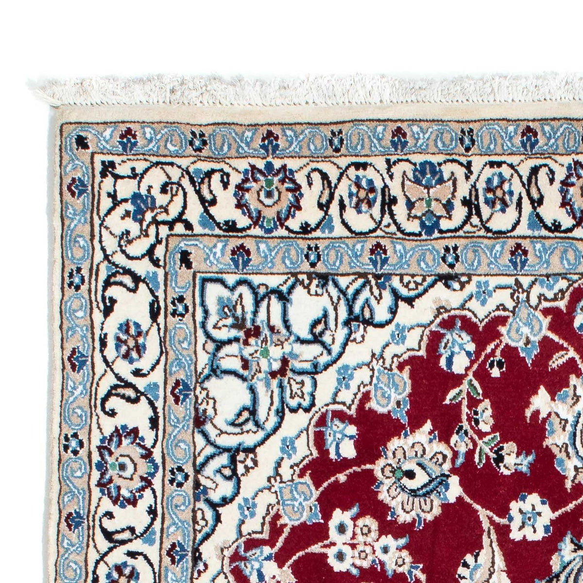 Perser Rug - Nain - Royal - 187 x 112 cm - dark red