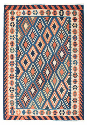 Kelim Rug - Oriental - 222 x 158 cm - blue