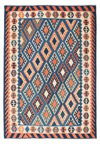 Kelim Rug - Oriental - 222 x 158 cm - blue