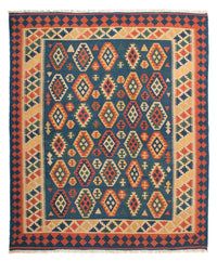 Kelim Rug - Oriental - 232 x 194 cm - blue