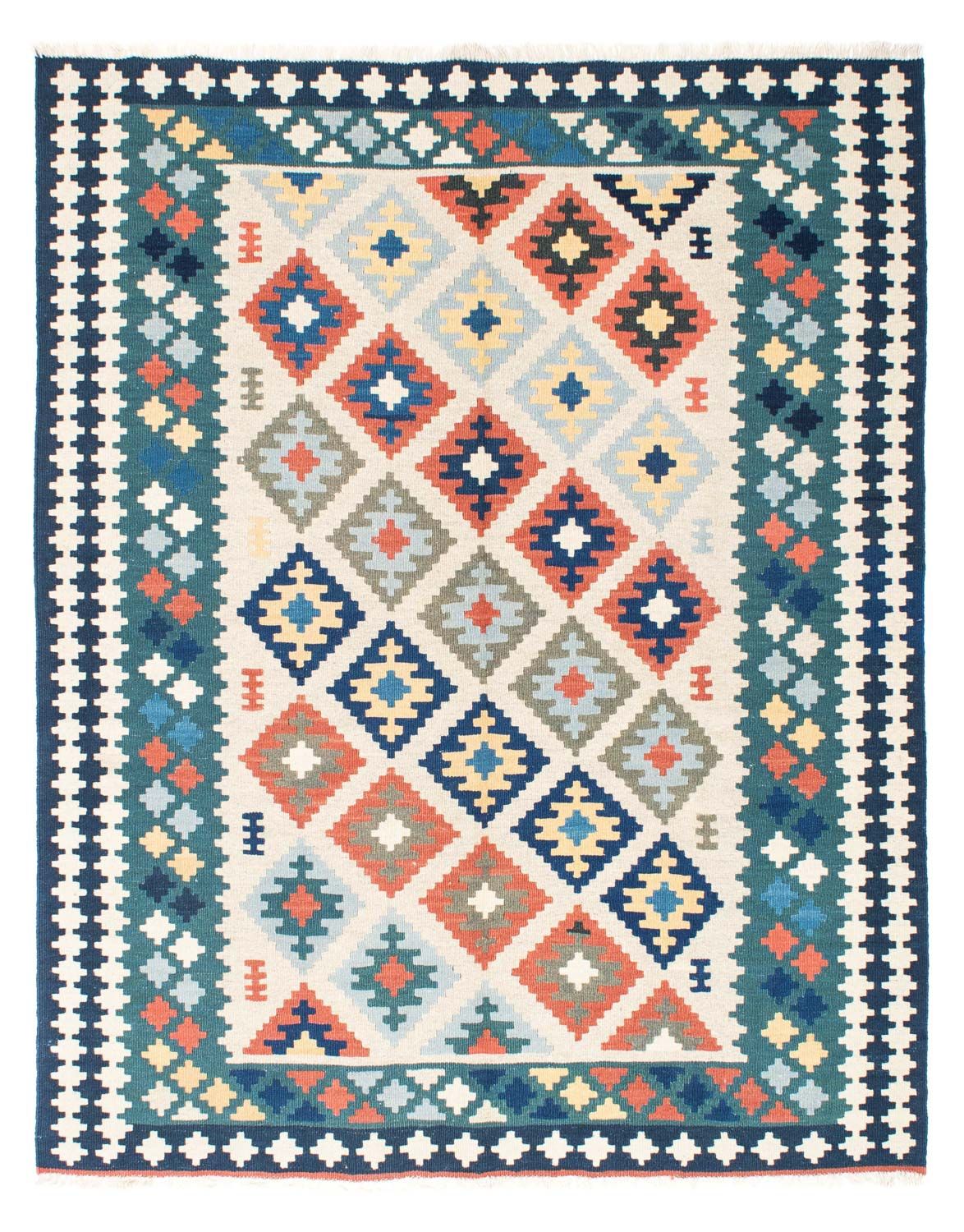Kelim Rug - Oriental - 196 x 155 cm - beige