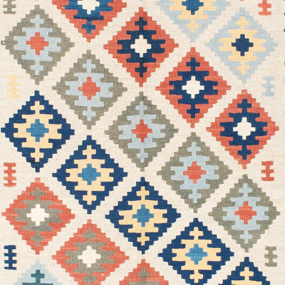 Kelim Rug - Oriental - 196 x 155 cm - beige