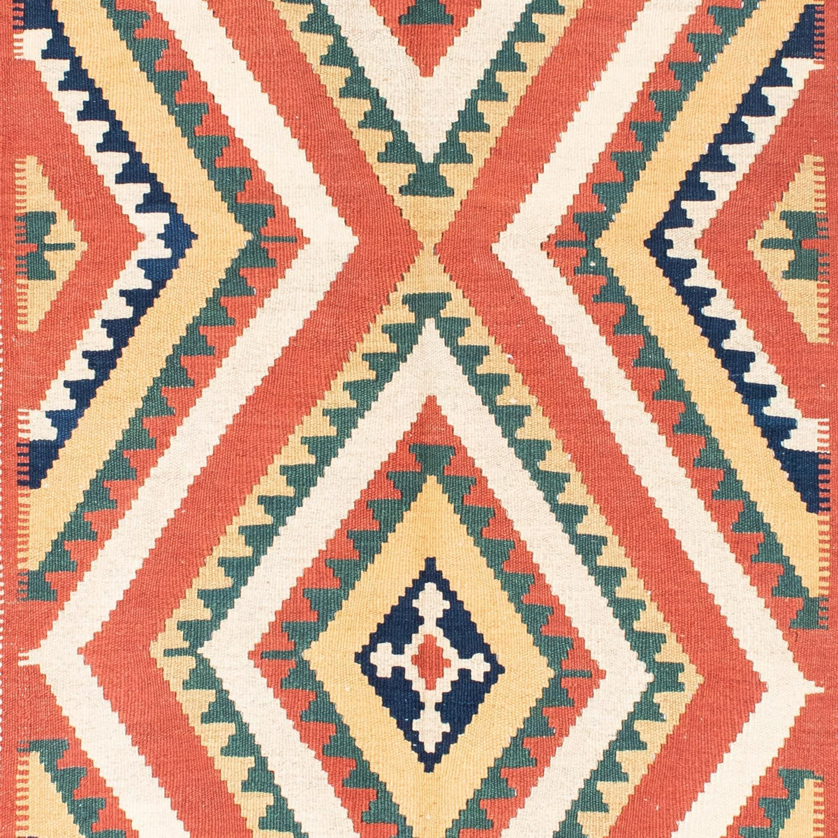 Kelim Rug - Oriental - 212 x 146 cm - rust