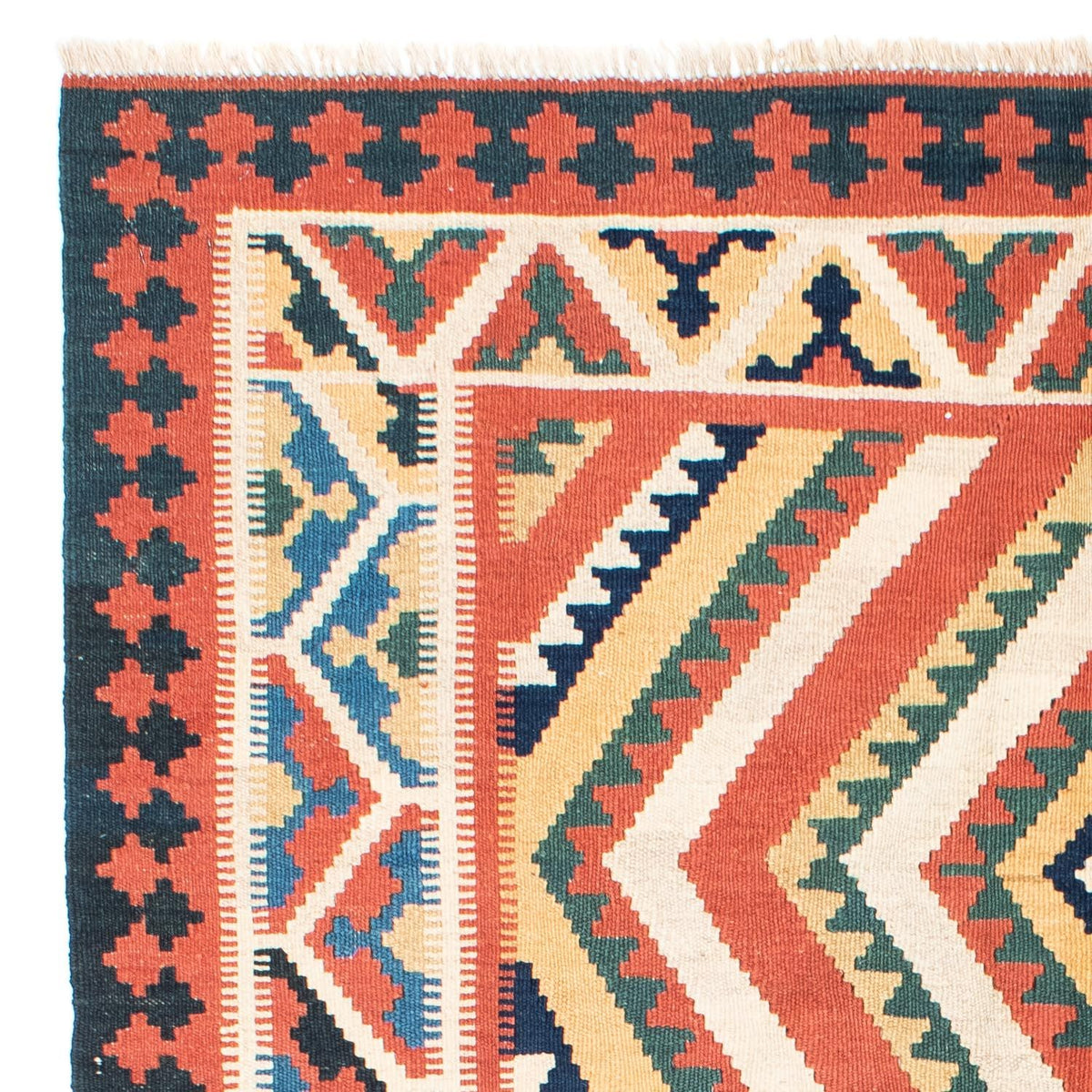 Kelim Rug - Oriental - 212 x 146 cm - rust