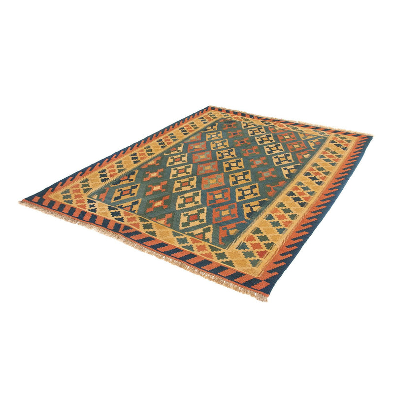 Kelim Rug - Oriental - 203 x 155 cm - dark blue