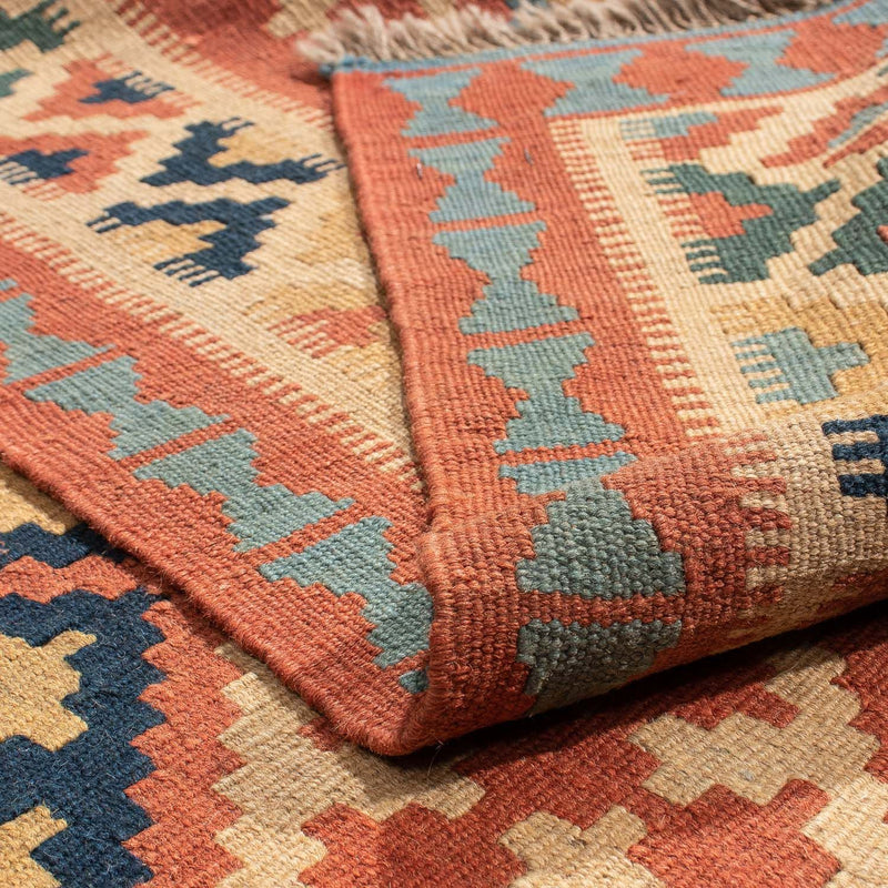 Kelim Rug - Oriental - 218 x 145 cm - brown