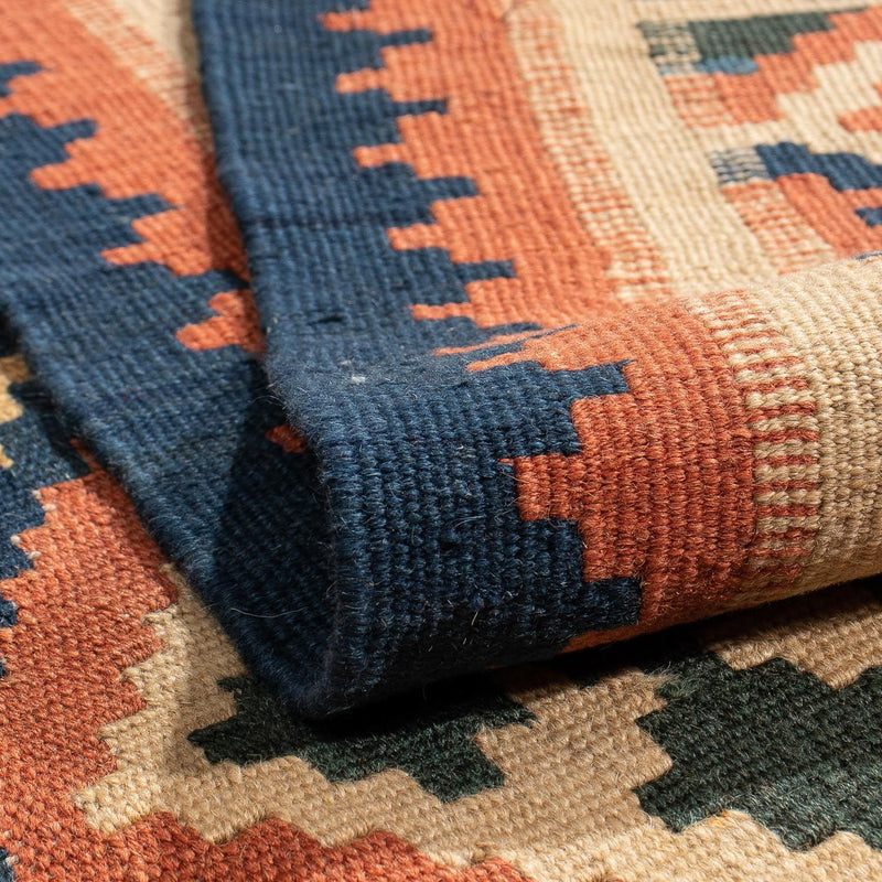 Kelim Rug - Oriental - 200 x 157 cm - brown