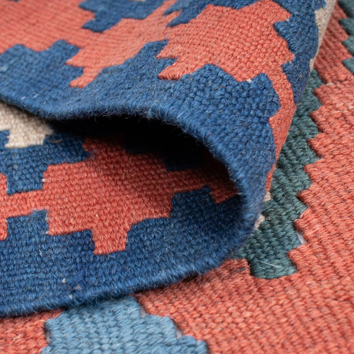 Kelim Rug - Oriental - 168 x 116 cm - multicolored