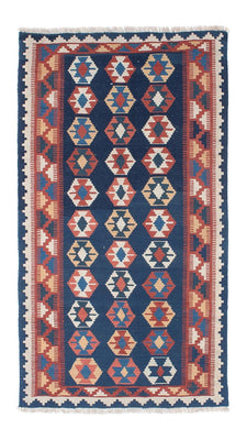 Runner Kelim Rug - Oriental - 186 x 104 cm - blue