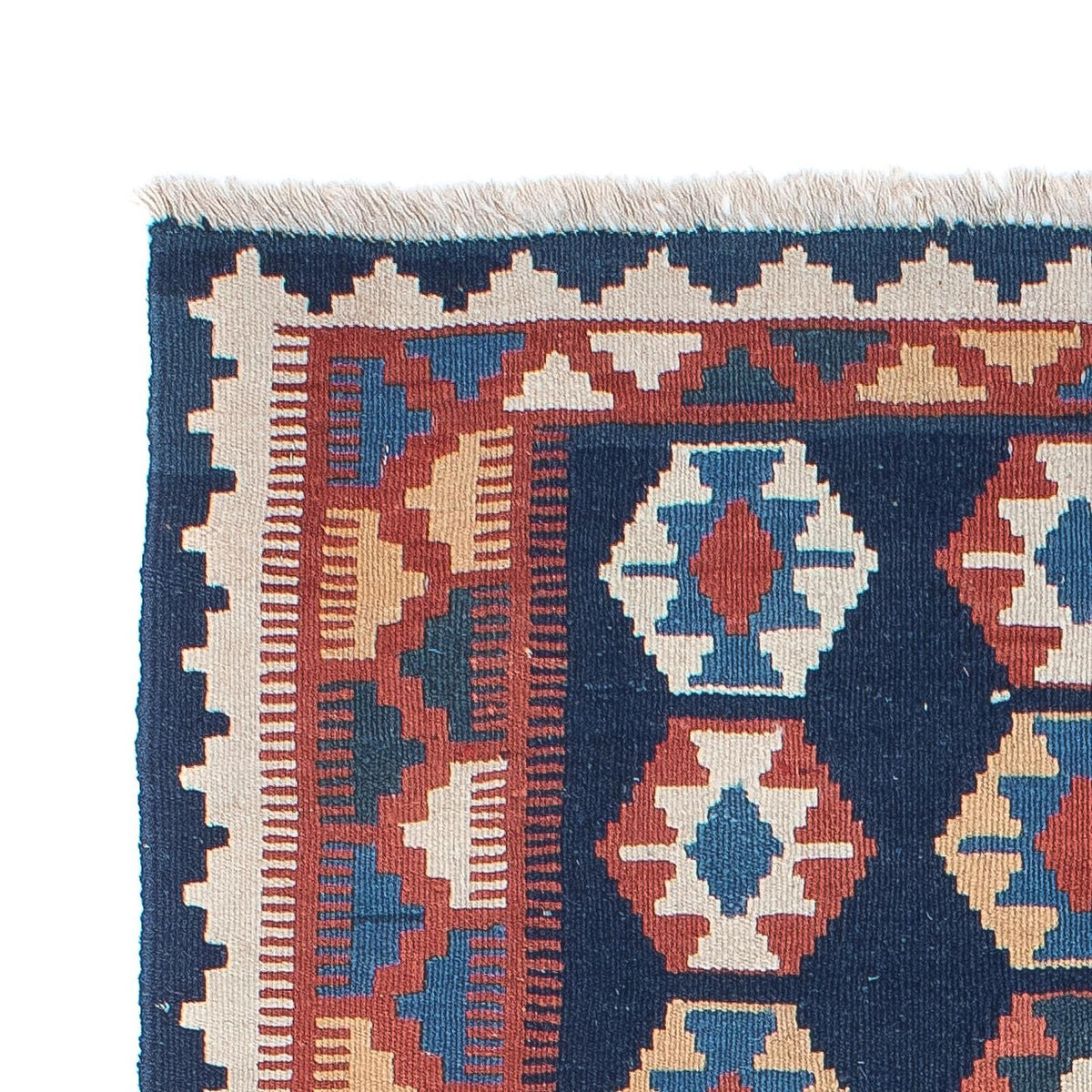 Runner Kelim Rug - Oriental - 186 x 104 cm - blue