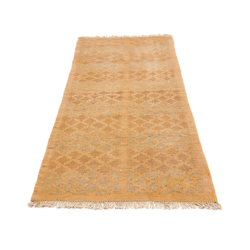 Runner Kelim Rug - Oriental - 200 x 84 cm - light brown
