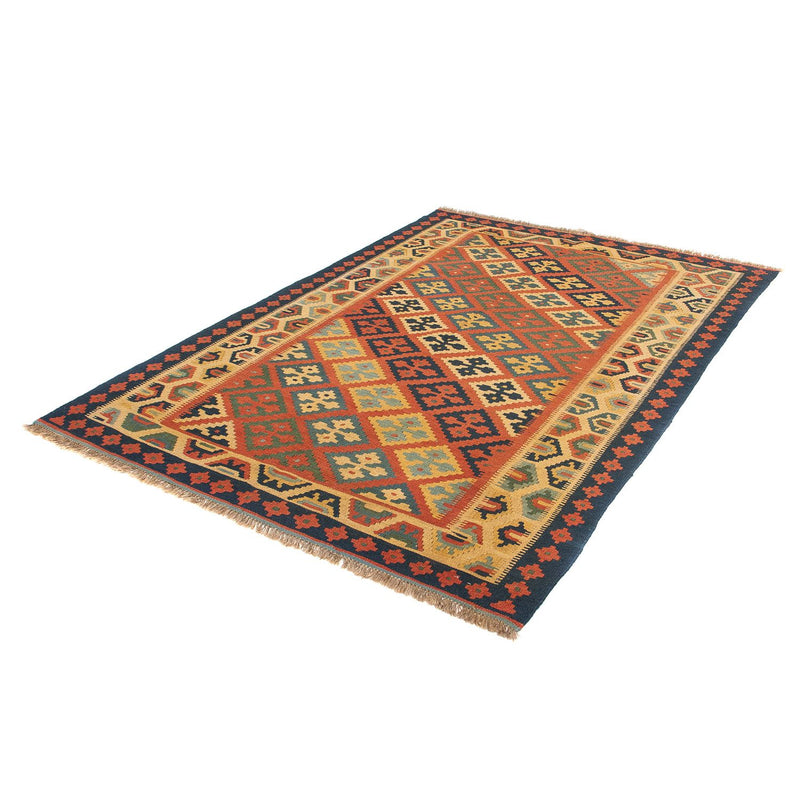 Kelim Rug - Oriental - 213 x 148 cm - dark red