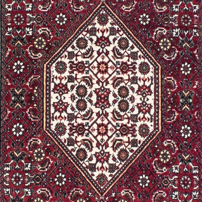Runner Perser Rug - Bidjar - 248 x 73 cm - dark red