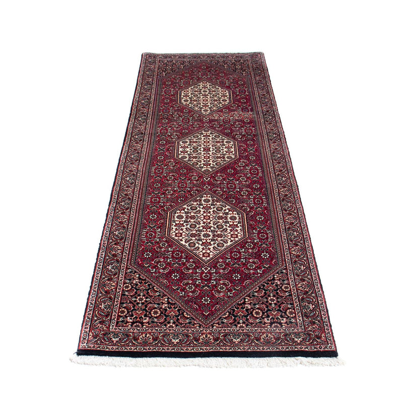Runner Perser Rug - Bidjar - 248 x 73 cm - dark red