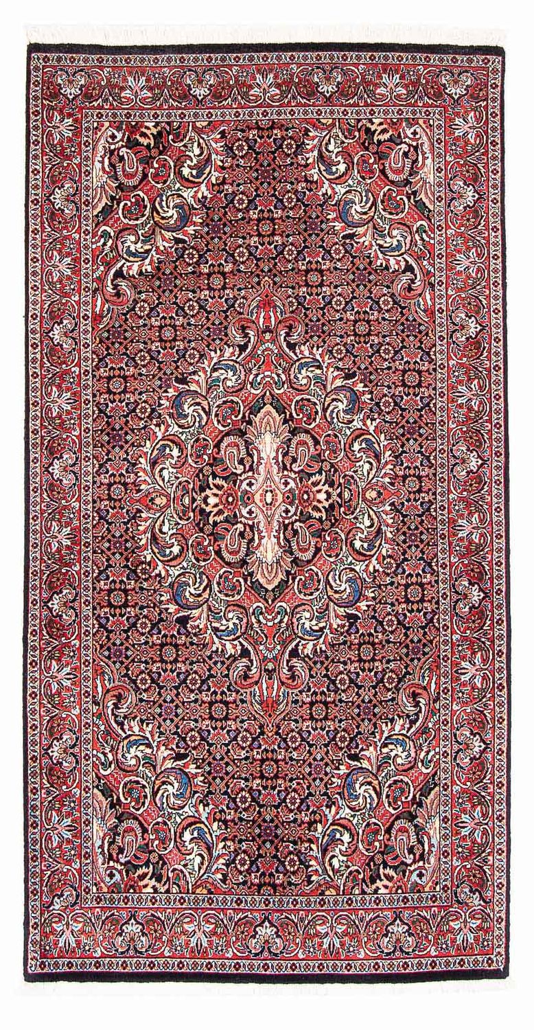 Runner Perser Rug - Bidjar - 192 x 102 cm - light red