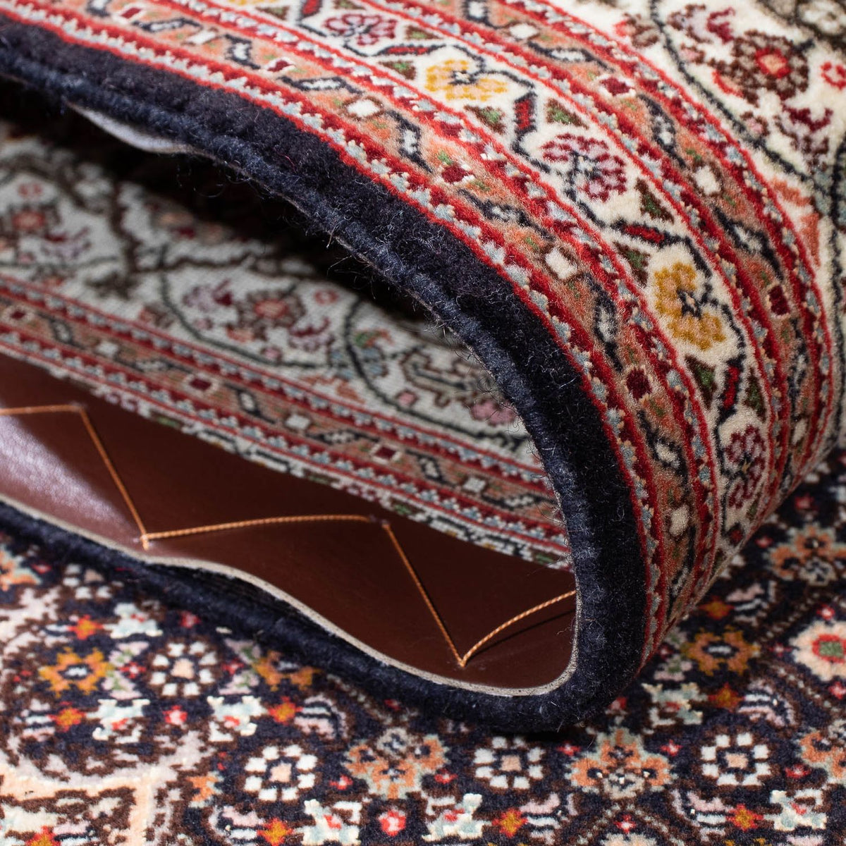 Perser Rug - Tabriz - 200 x 154 cm - dark brown