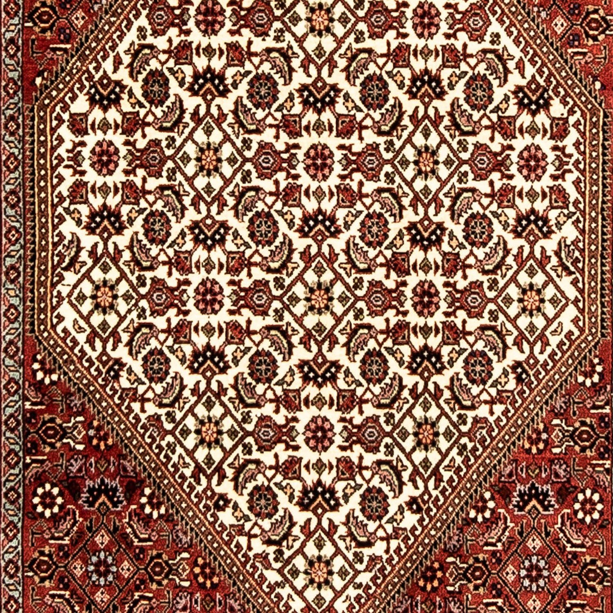 Runner Perser Rug - Bidjar - 302 x 83 cm - multicolored