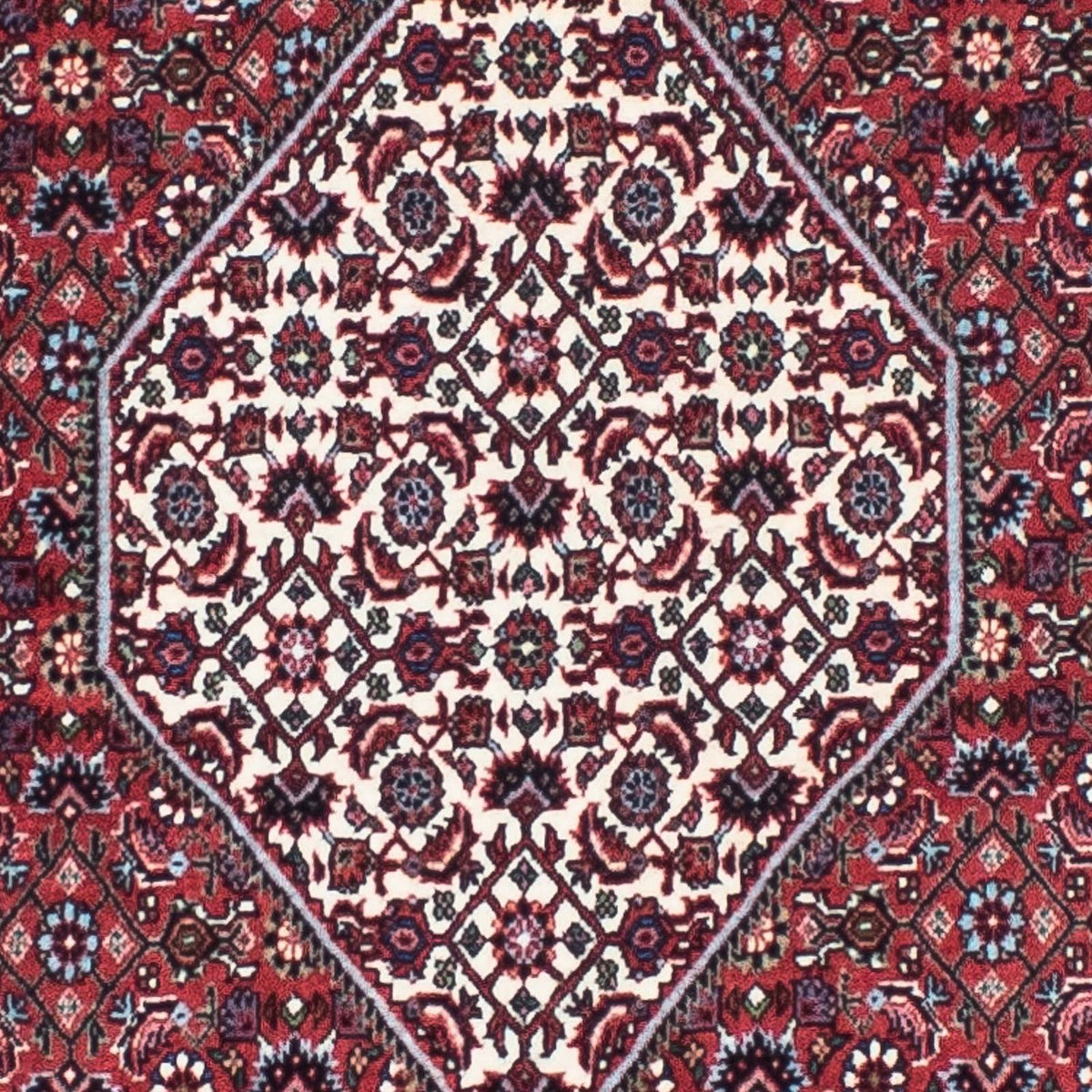 Runner Perser Rug - Bidjar - 207 x 73 cm - red
