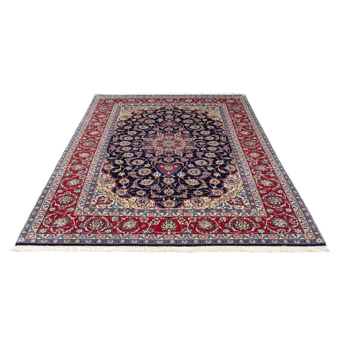 Perser Rug - Isfahan - Premium - 233 x 160 cm - dark blue