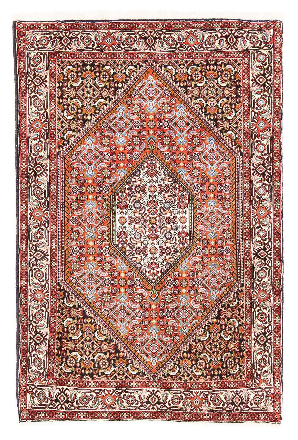 Perser Rug - Bidjar - 158 x 103 cm - light red