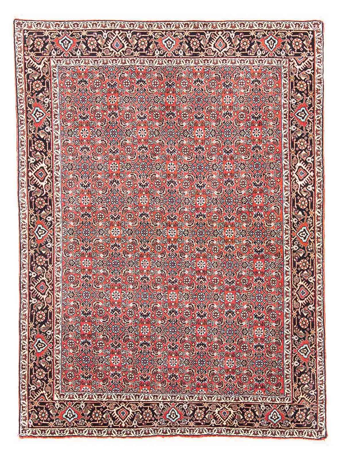 Perser Rug - Bidjar - 137 x 96 cm - dark red