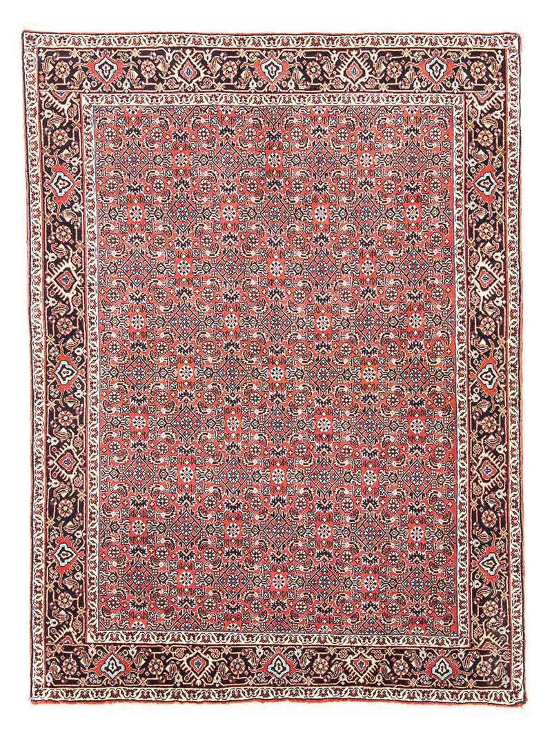 Perser Rug - Bidjar - 137 x 96 cm - dark red