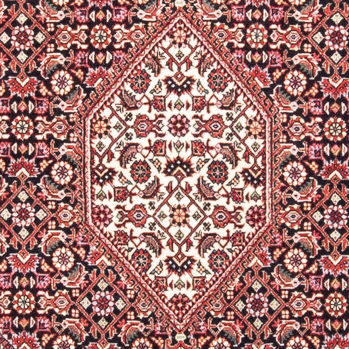 Perser Rug - Bidjar - 130 x 83 cm - red