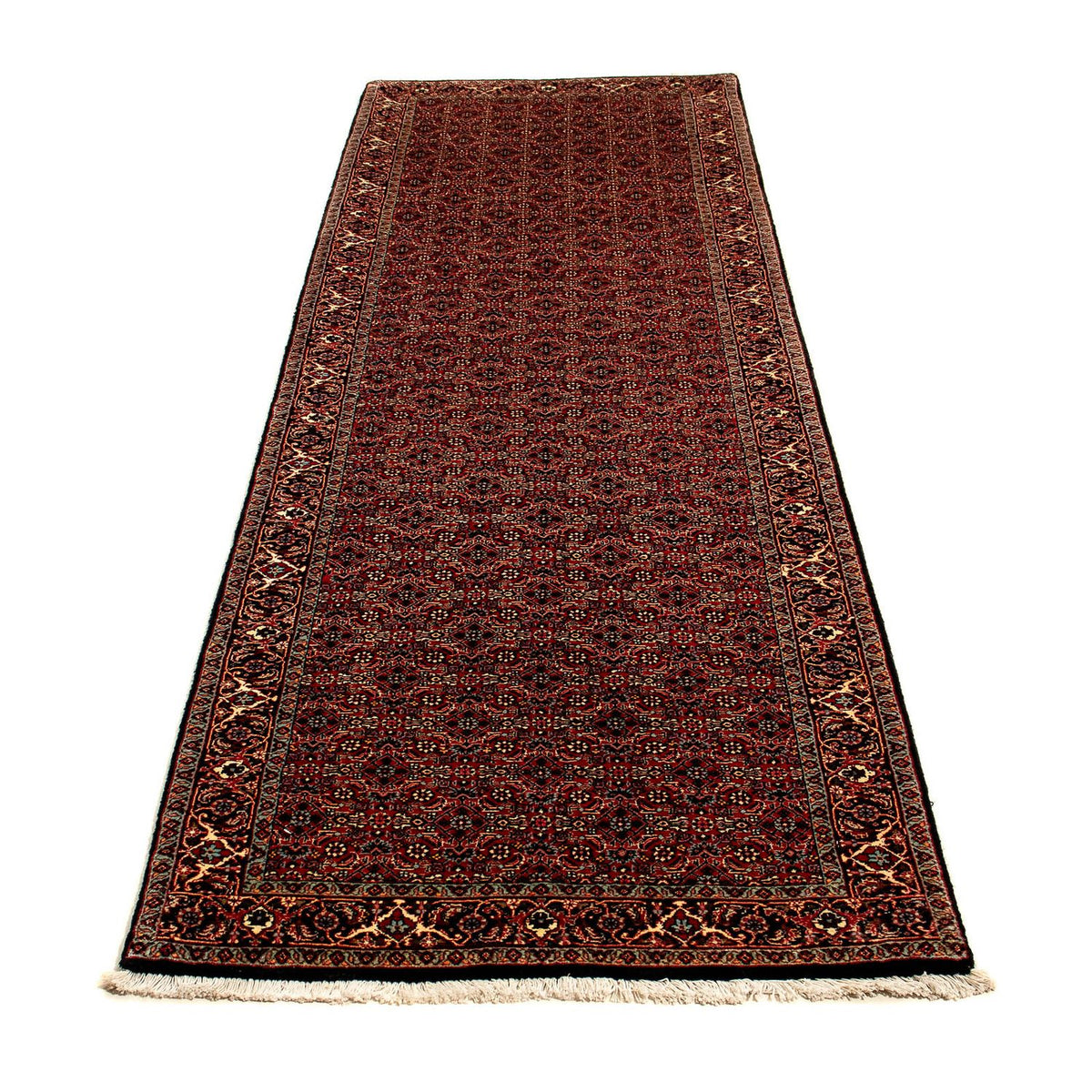 Runner Perser Rug - Bidjar - 305 x 86 cm - multicolored