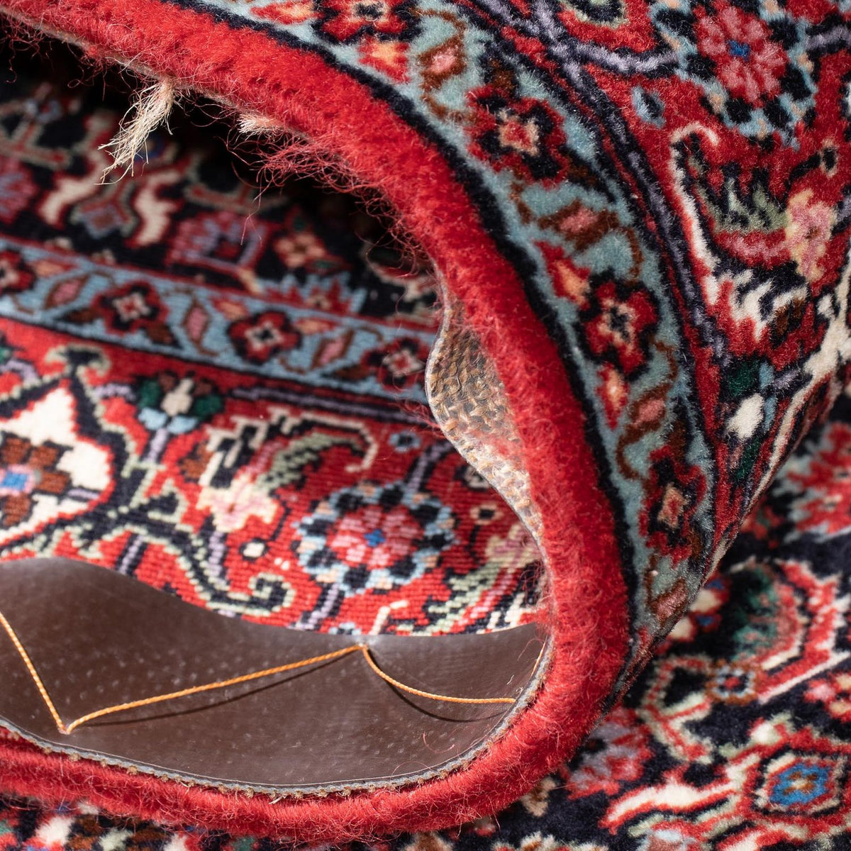 Runner Perser Rug - Bidjar - 288 x 86 cm - red