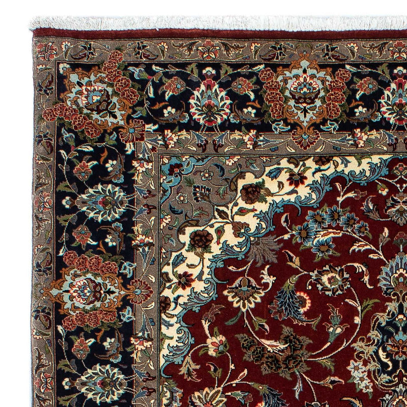 Perser Rug - Ghom - 204 x 138 cm - dark red