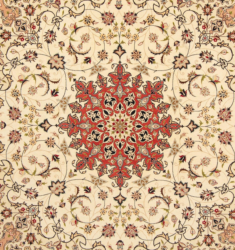 Perser Rug - Tabriz - Royal square  - 209 x 208 cm - beige