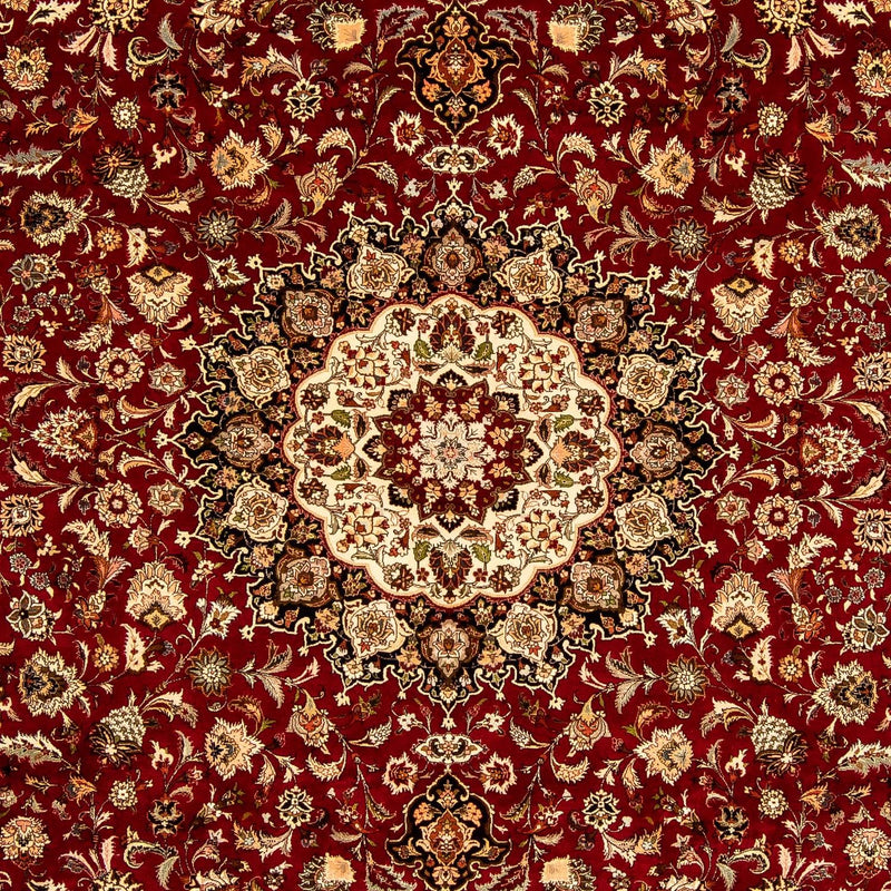 Perser Rug - Tabriz - Royal - 351 x 250 cm - dark red