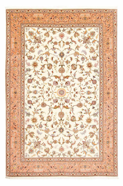 Tabriz - 50 Raj Rug 203x302cm - Persian Rugs