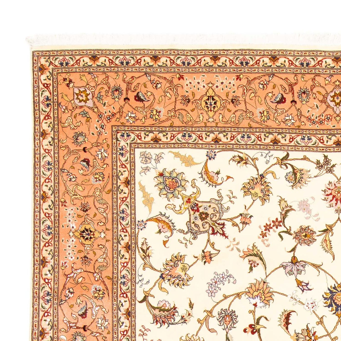 Tabriz - 50 Raj Rug 302x203cm - Persian Rugs
