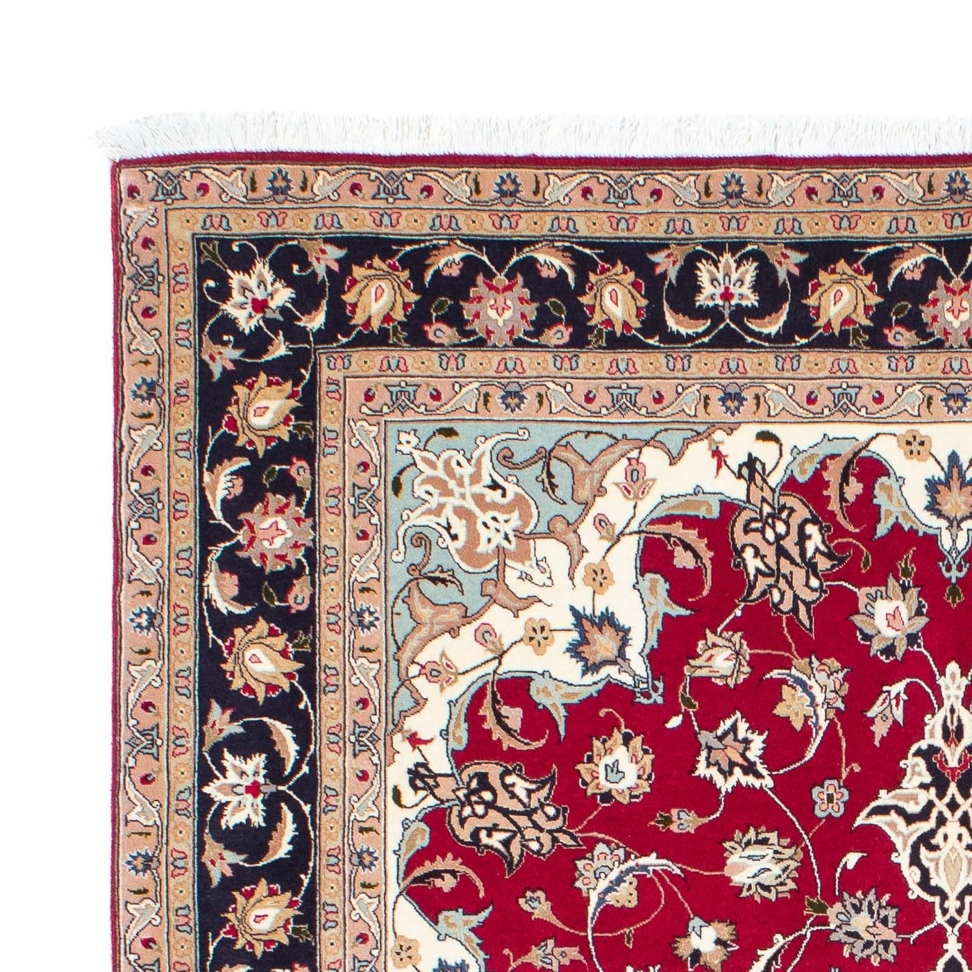 Tabriz - 50 Raj Rug 207x154cm - Persian Rugs