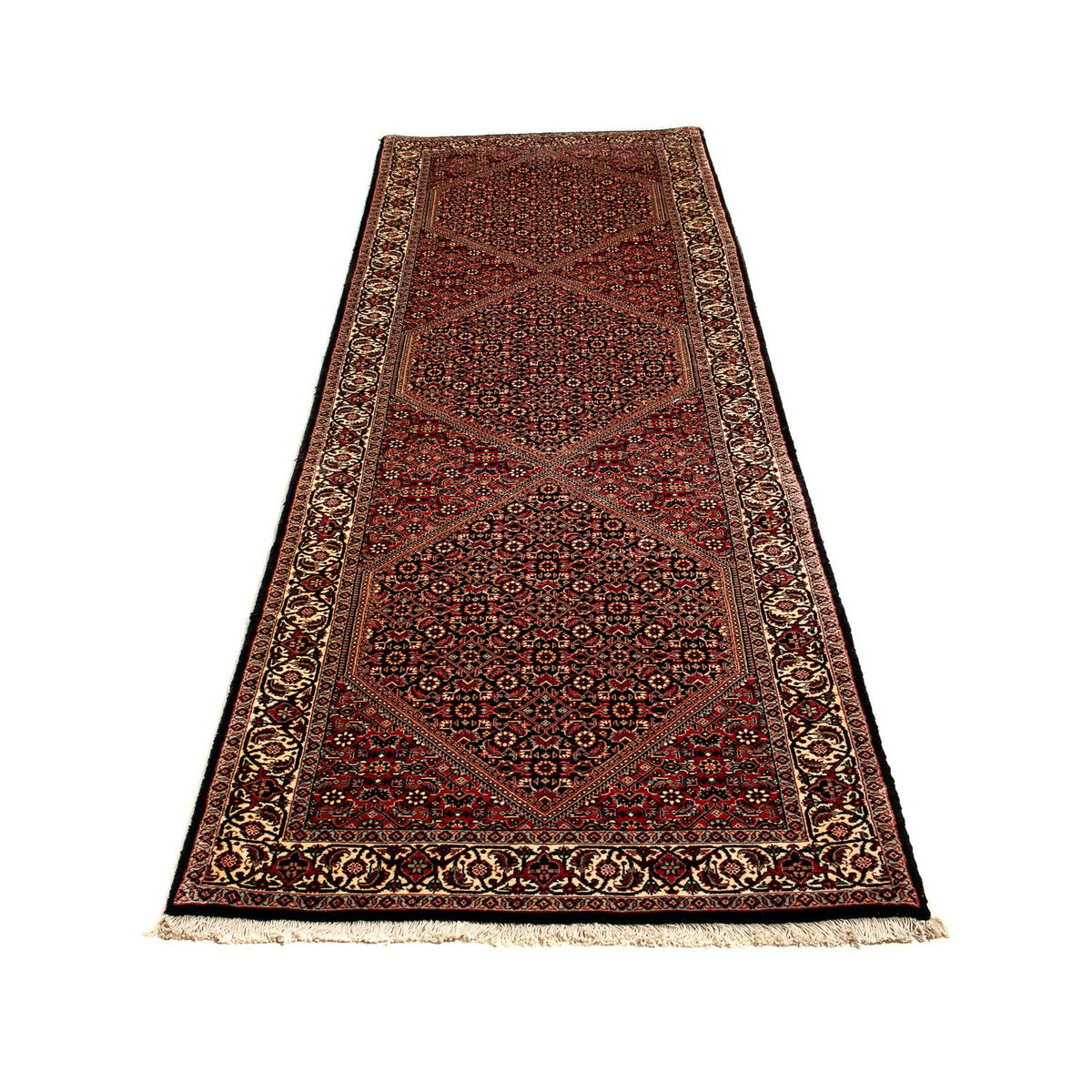 Runner Perser Rug - Bidjar - 310 x 83 cm - multicolored