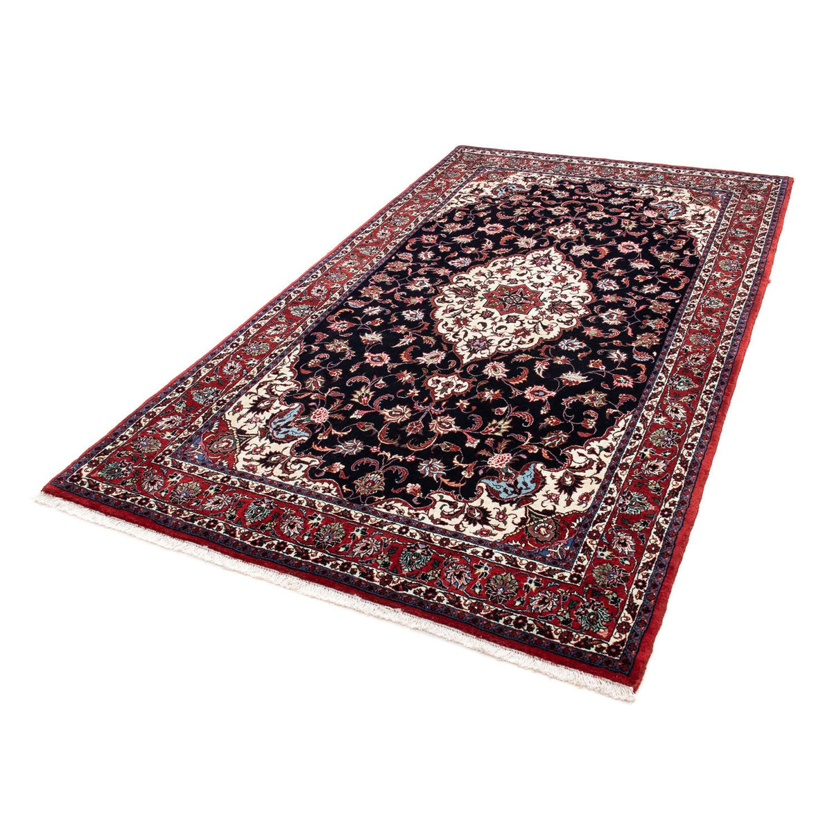 Perser Rug - Bidjar - 242 x 133 cm - dark blue